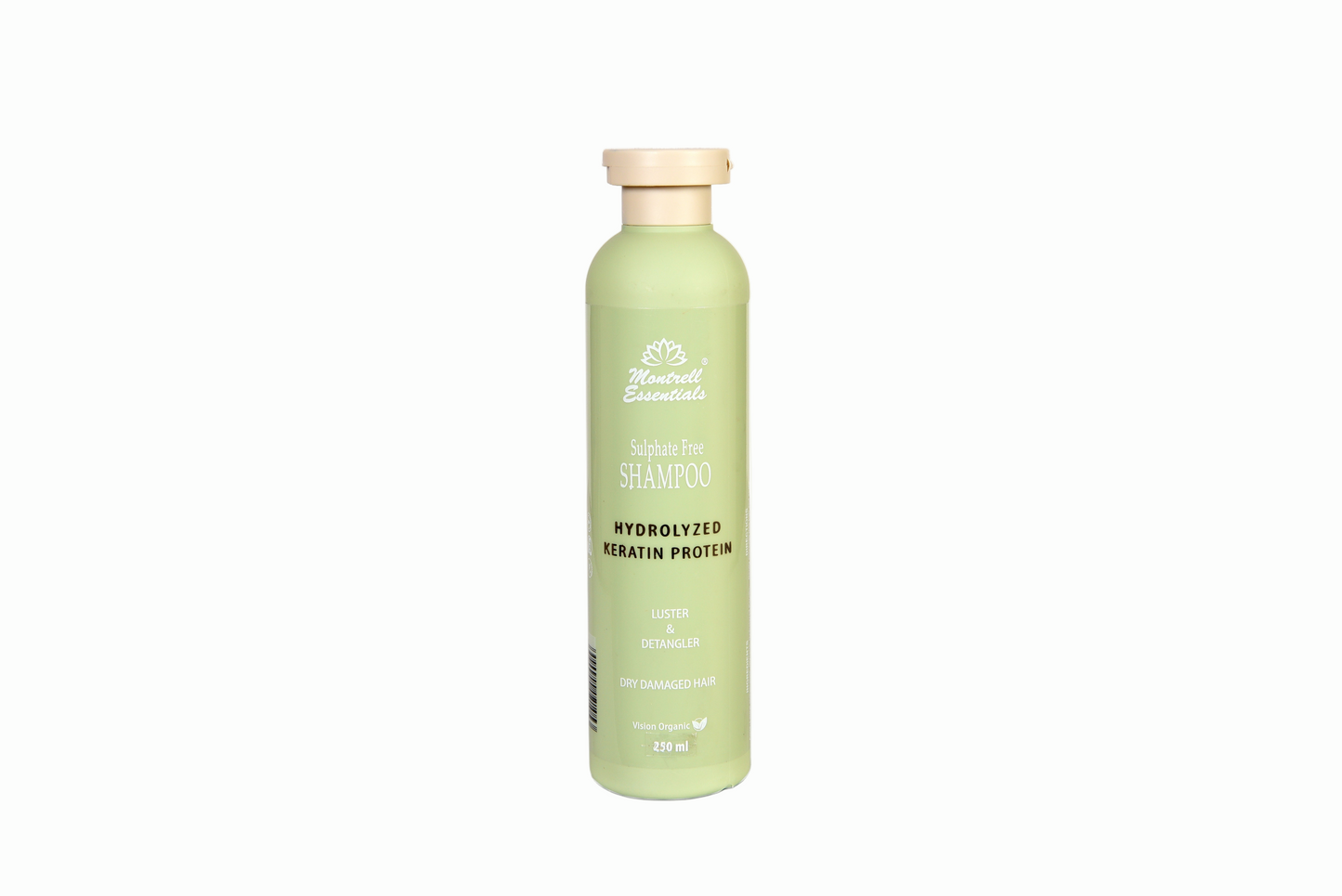 Montrel Essentials Sulphate-Free- Shampoo with Hydrolyzed Keratin Protein