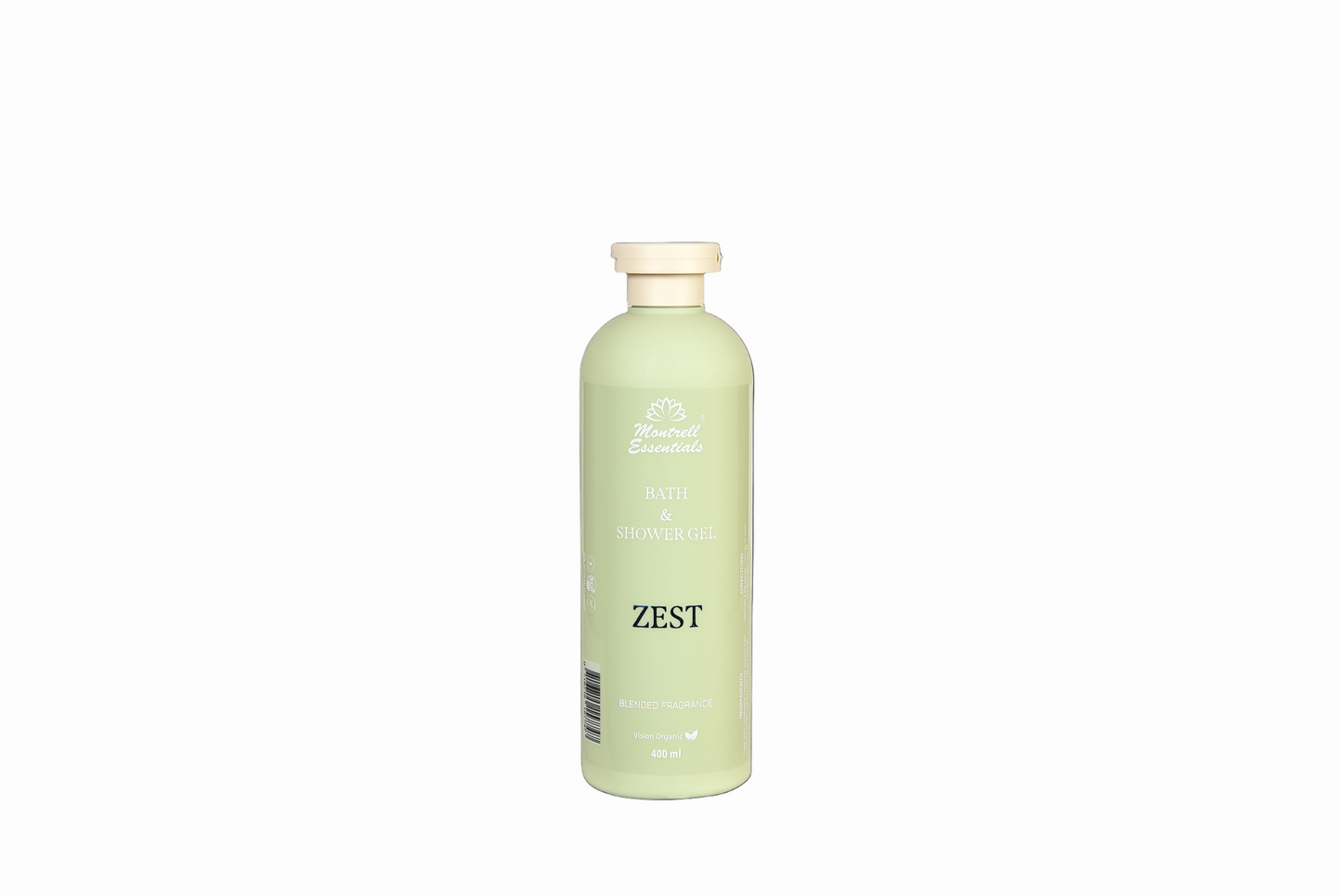 Montrell Essentials Bath & Shower Gel – Zest (400ml)